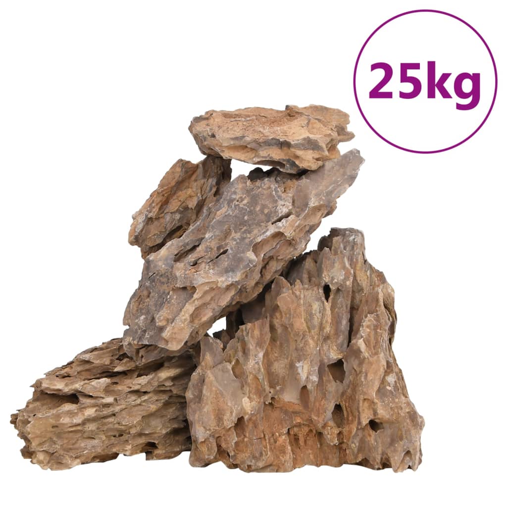 dragesten 10 kg 5-30 cm brun
