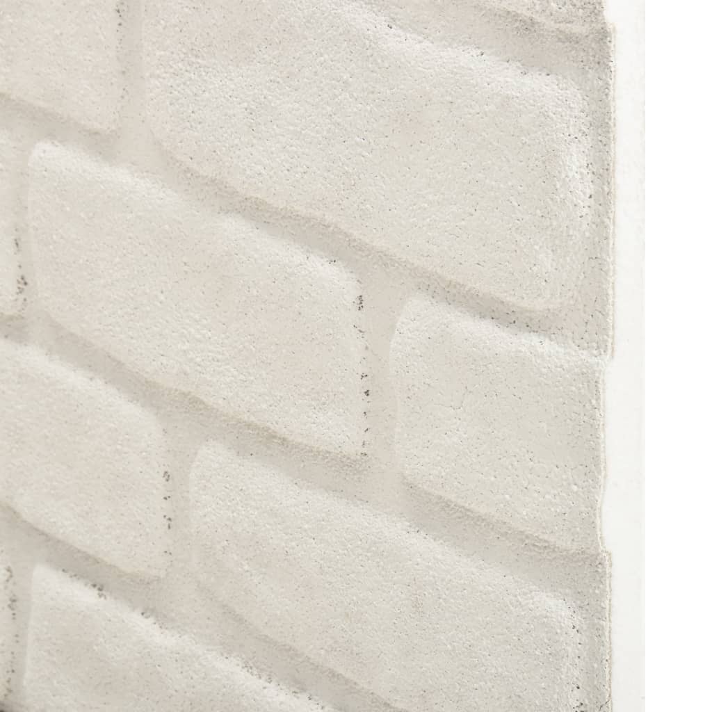 3D-vægpaneler 11 stk. EPS murstensdesign hvid