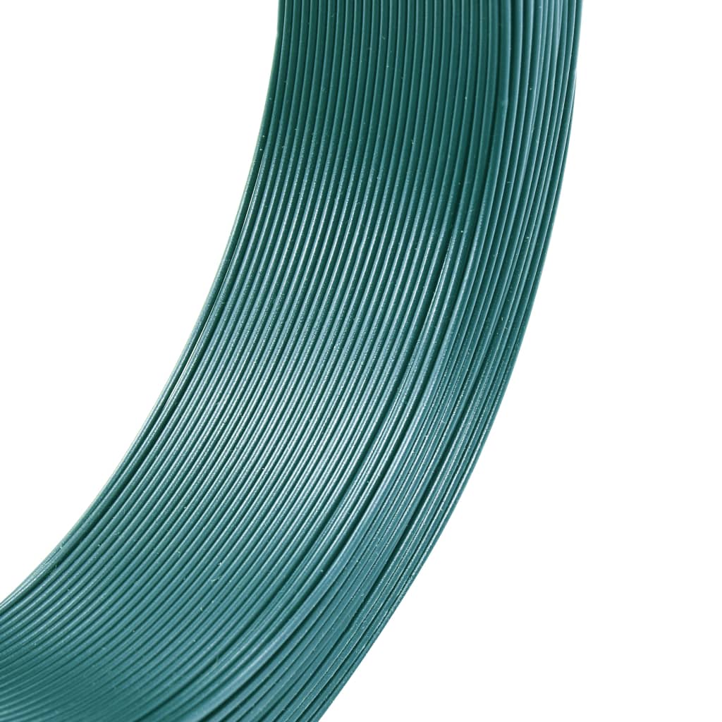 hegnsbindetråd 250 m 1,4/2 mm stål sortgrøn