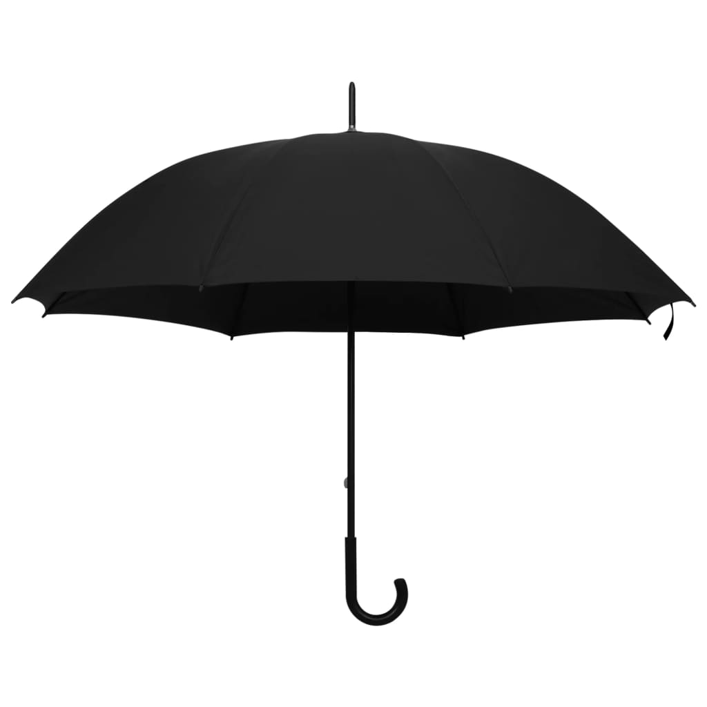 paraply 130 cm sort