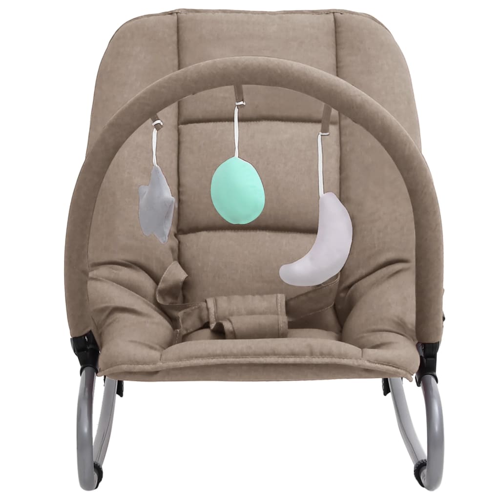 skråstol til baby stål antracitgrå