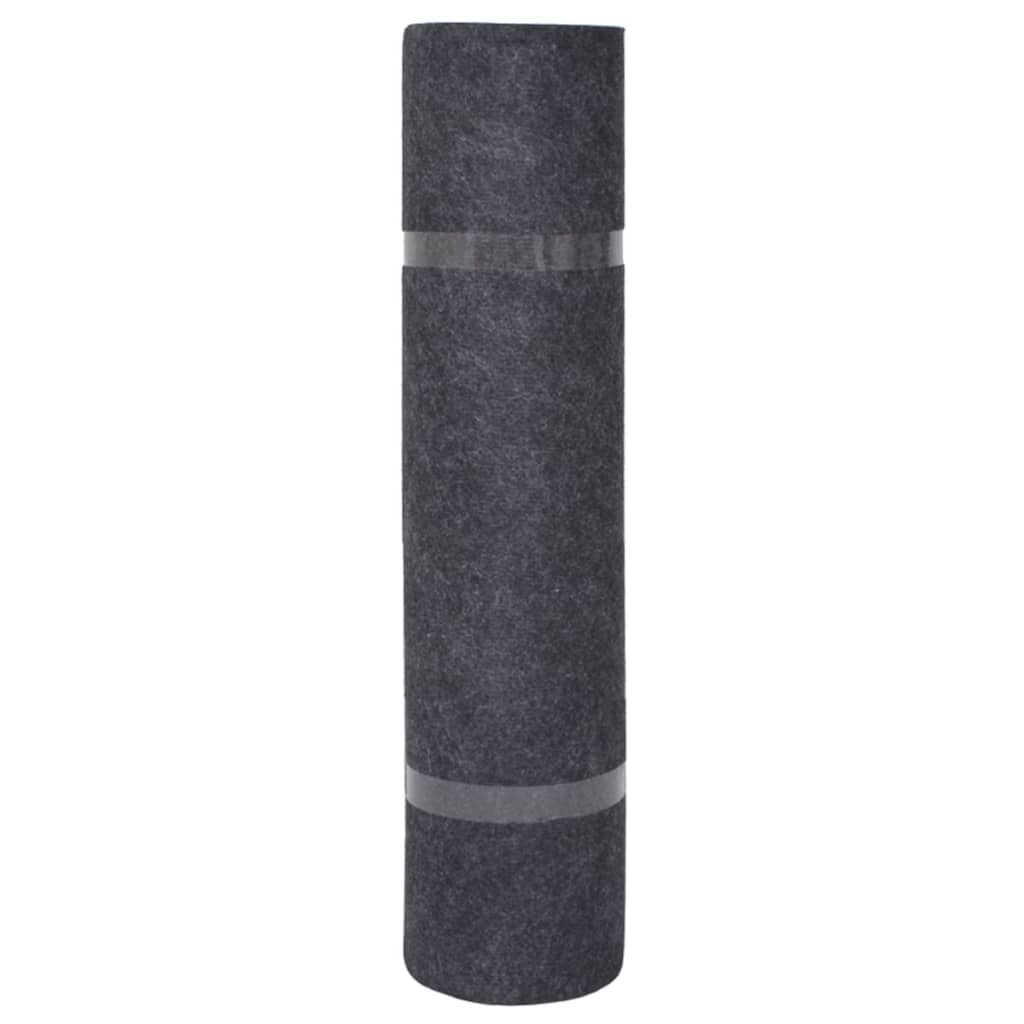 messetæppe riflet 1,2x15 m grå