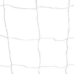fodboldmål 2 stk. med net 182x61x122 cm stål hvid