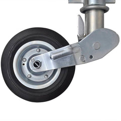 60 mm Robust foldeligt støttehjul