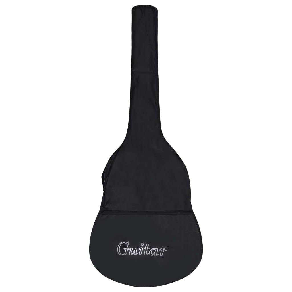 guitartaske til 1/2 klassisk guitar 94x35 cm stof sort
