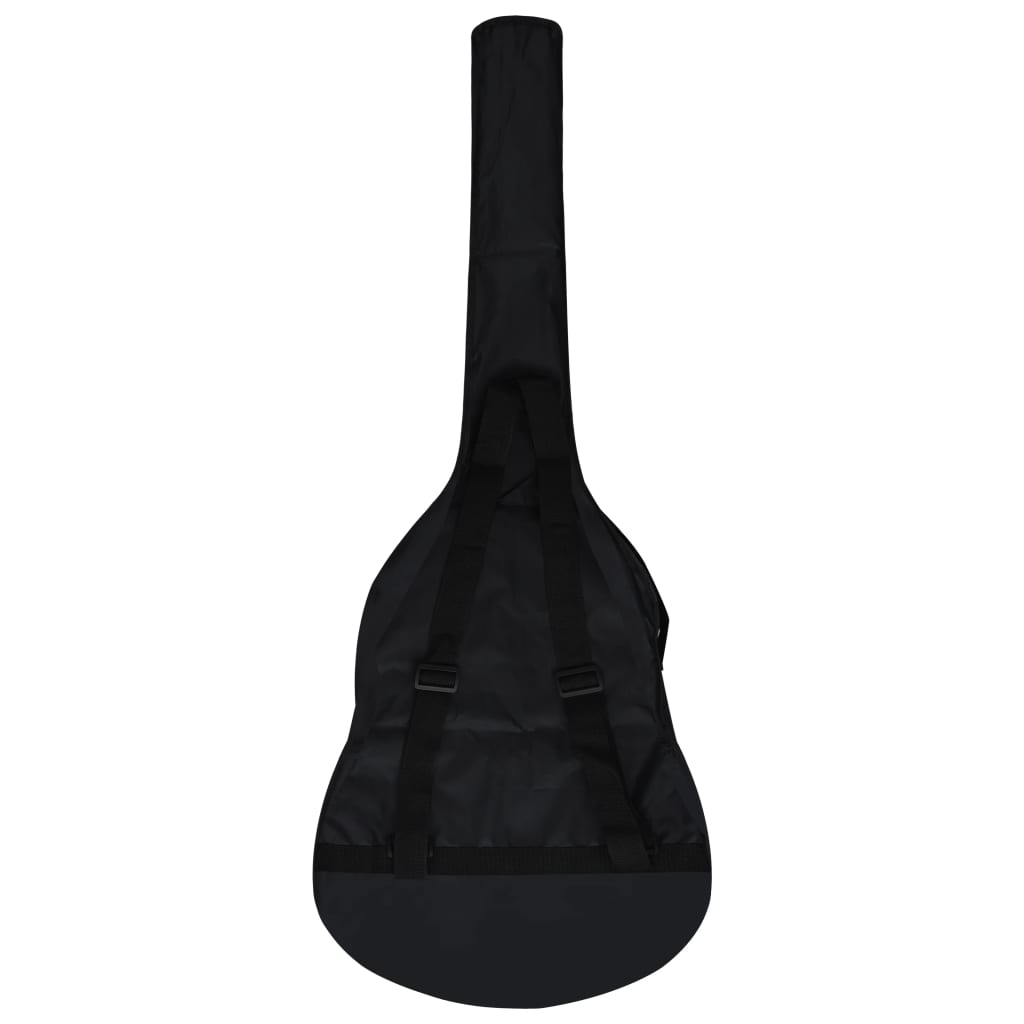guitartaske til 1/2 klassisk guitar 94x35 cm stof sort