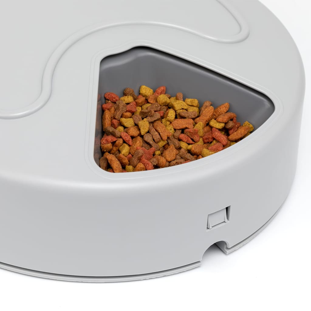 PetSafe foderautomat til kæledyr Eatwell til 5 måltider med timer grå