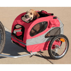 PetSafe cykeltrailer til hund Happy Ride M rød