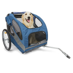 PetSafe cykeltrailer til hund Happy Ride L blå
