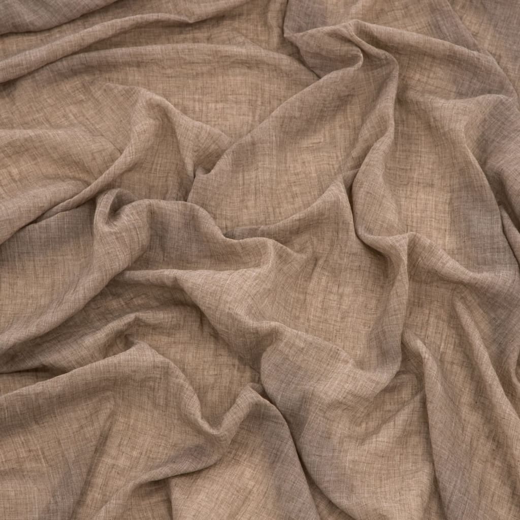 Venture Home gardin Elena 240x135 cm polyester mørk beige
