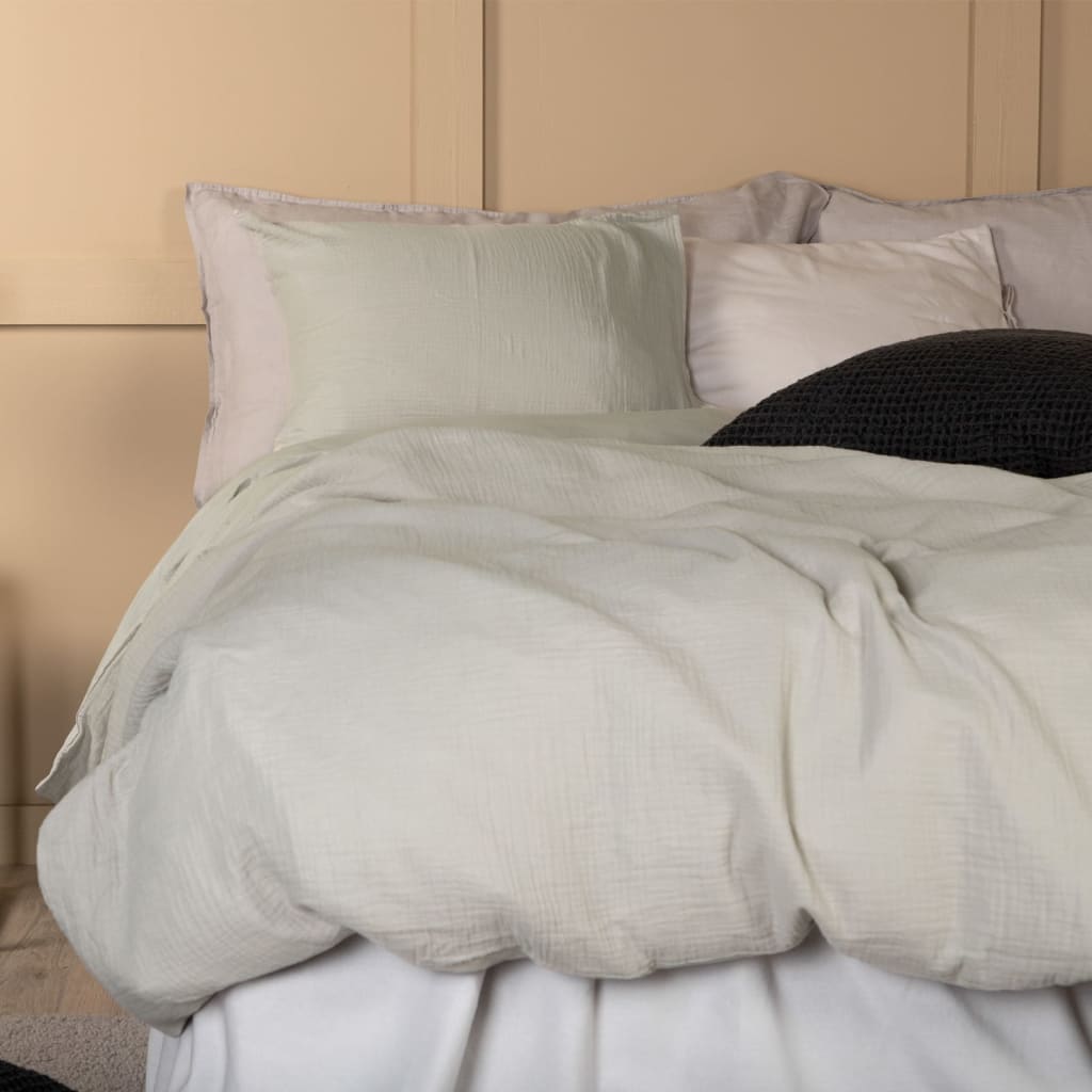 Venture Home sengetæppe Mila 220x240 cm bomuld lysegrå