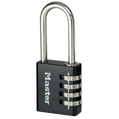 Master Lock kodehængelås aluminium sort 40 mm 7640EURDBLKLH