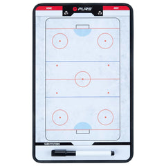 Pure2Improve dobbeltsidet trænertavle ishockey 35 x 22 cm P2I100640