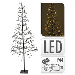 Ambiance juletræ med 280 lysdioder 150 cm