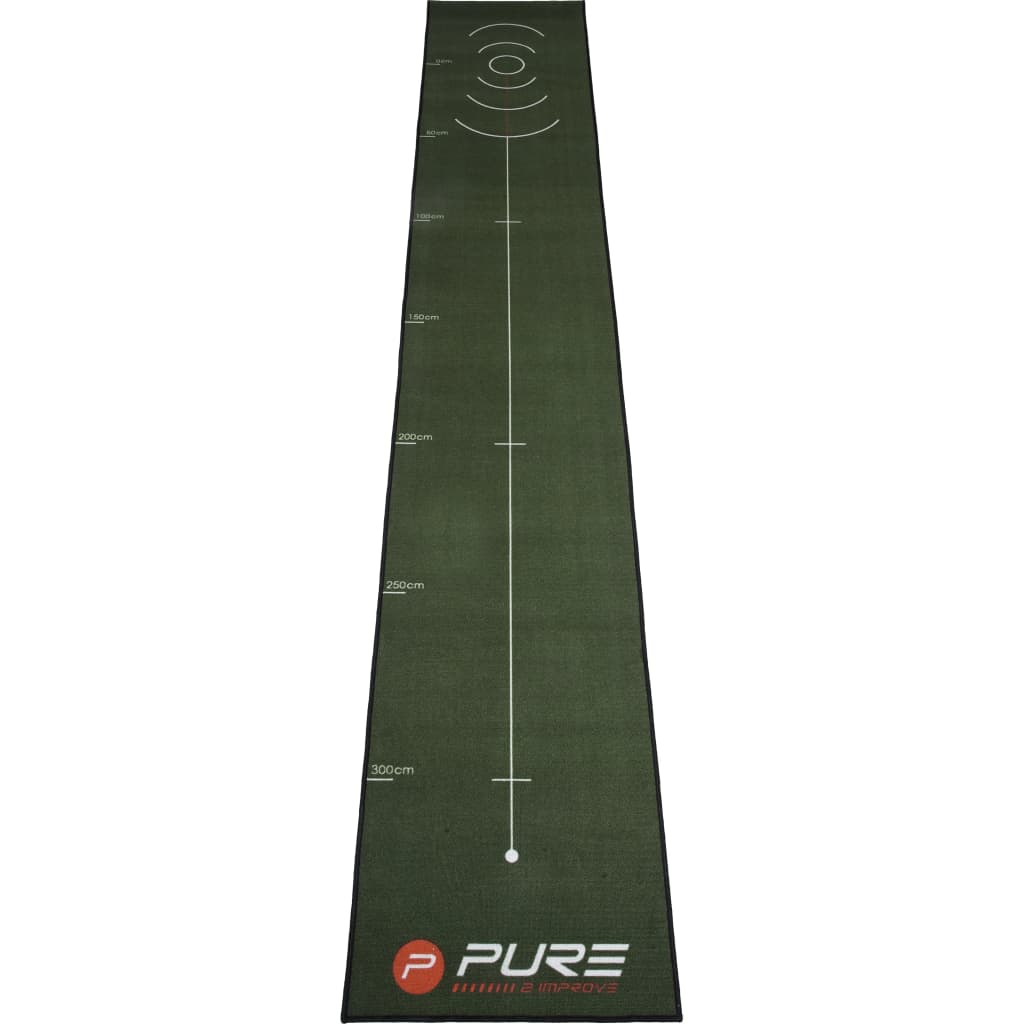 Pure2Improve golftræning puttemåtte 400 x 66 cm