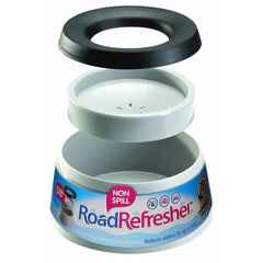 Road Refresher spildfri vandskål lille grå SGRR