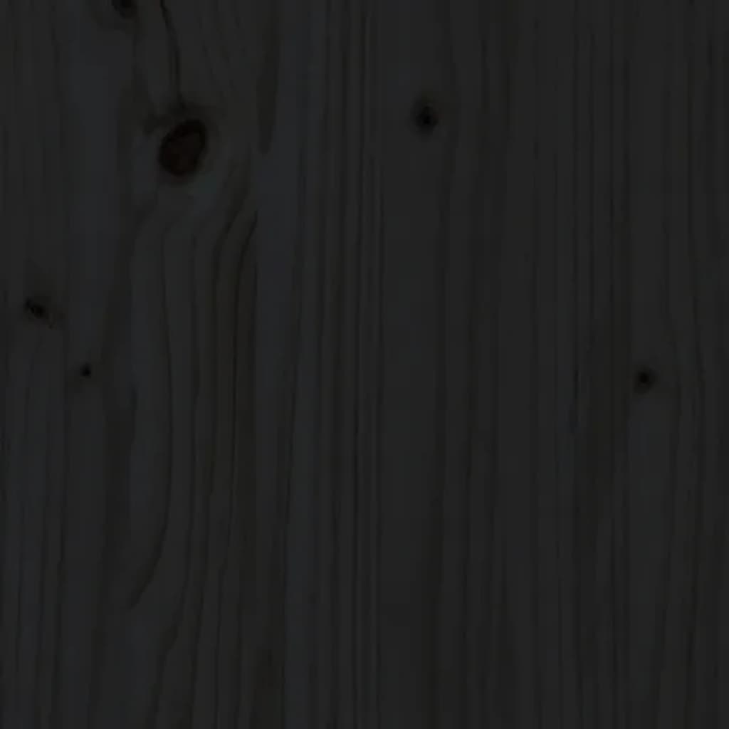 skærmholder (39-72)x17x43 cm massivt fyrretræ sort