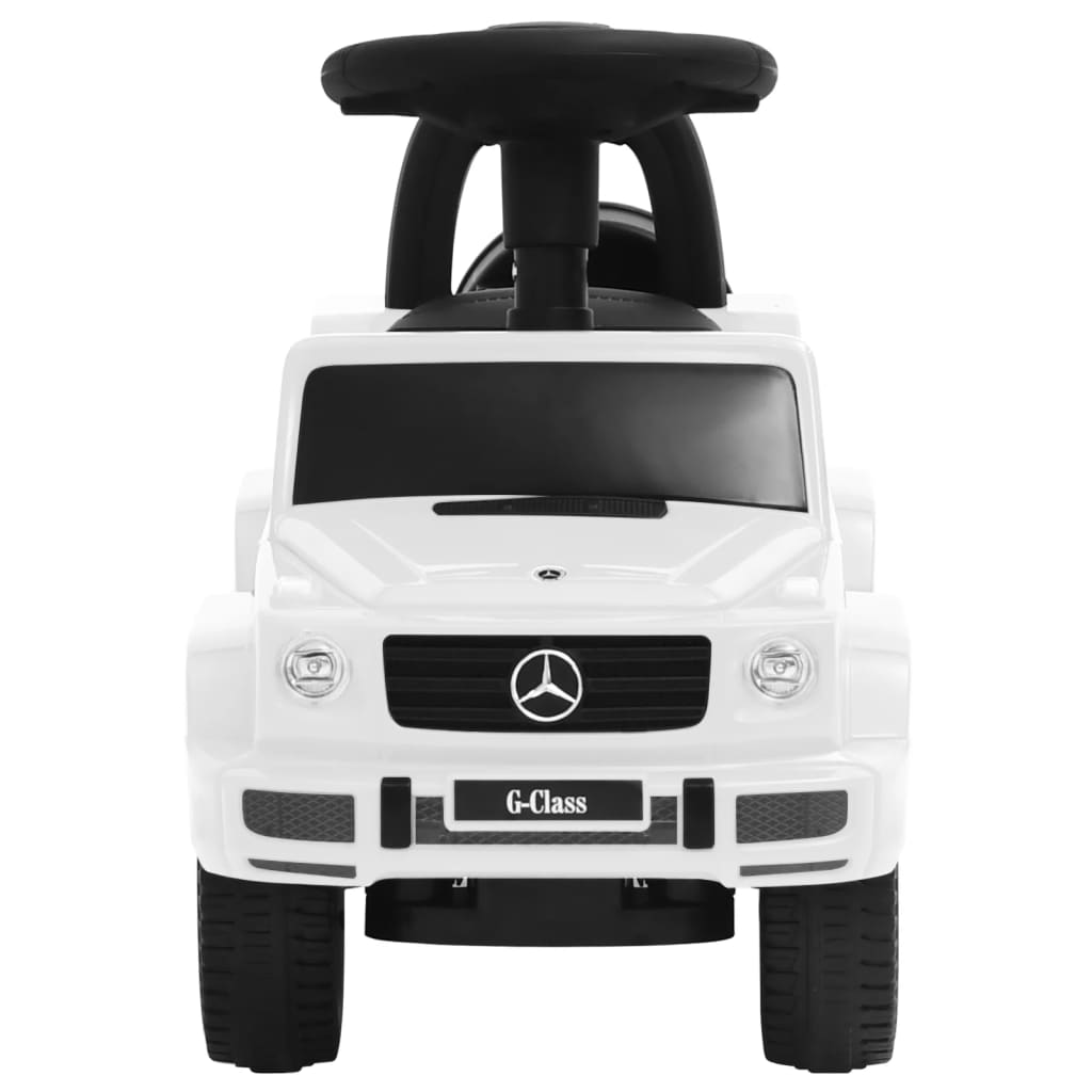 gåbil Mercedes-Benz G63 hvid
