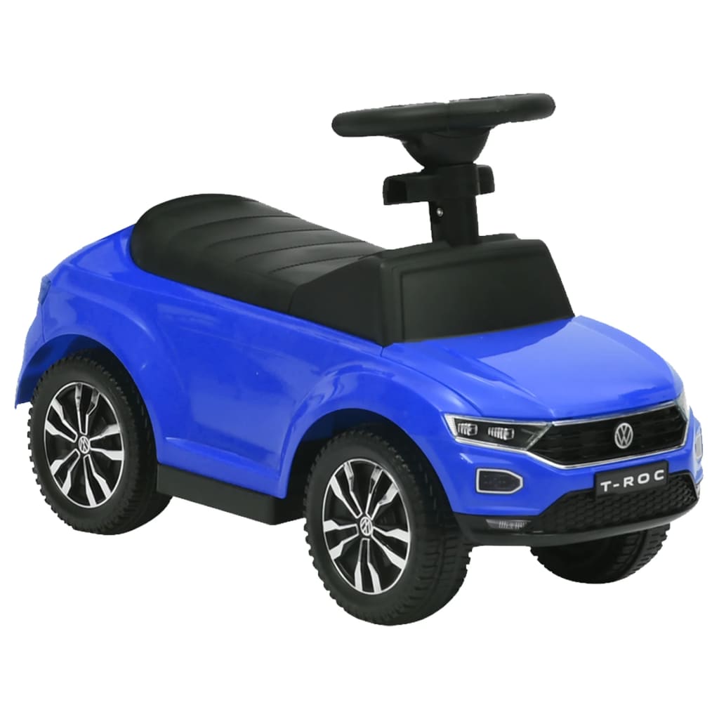 gåbil Volkswagen T-Roc blå
