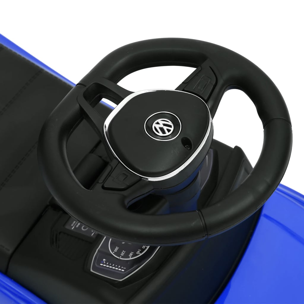 gåbil Volkswagen T-Roc blå