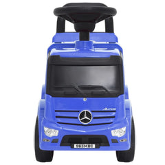gåbil Mercedes-Benz blå