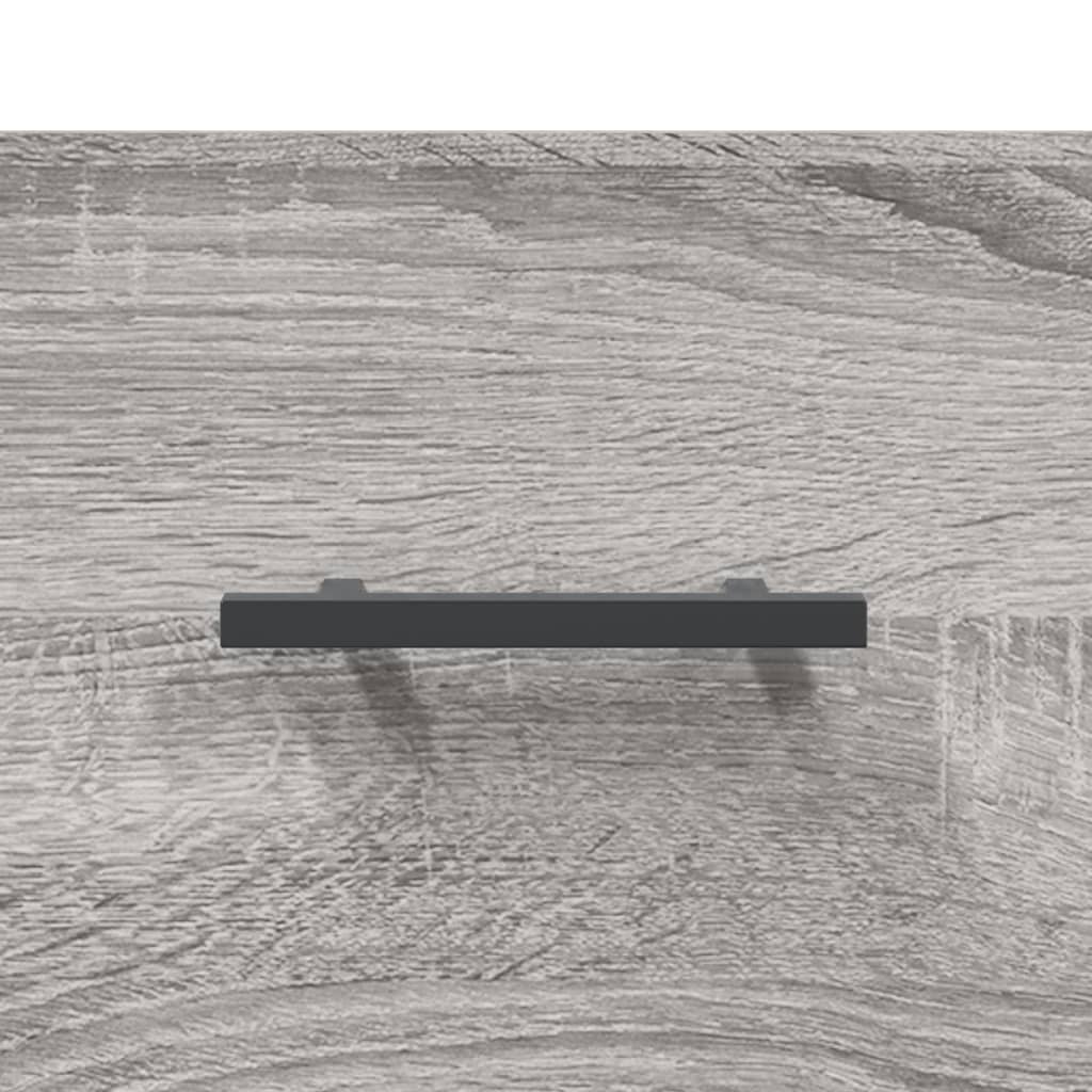 sofaborde 2 stk. 50x50x40 cm konstrueret træ grå sonoma-eg