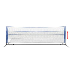 badmintonnet-sæt med fjerbolde 500 x 155 cm