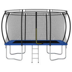 trampolinsæt 335x244x90 cm 150 kg rektangulær